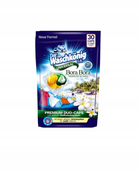 

Waschkonig, Kapsułki Bora-Bora Universal, 30 sztuk