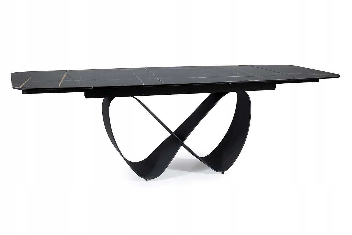 Rozkladací stôl Infinity Ceramic čierny 160(240)x95 cm Sig