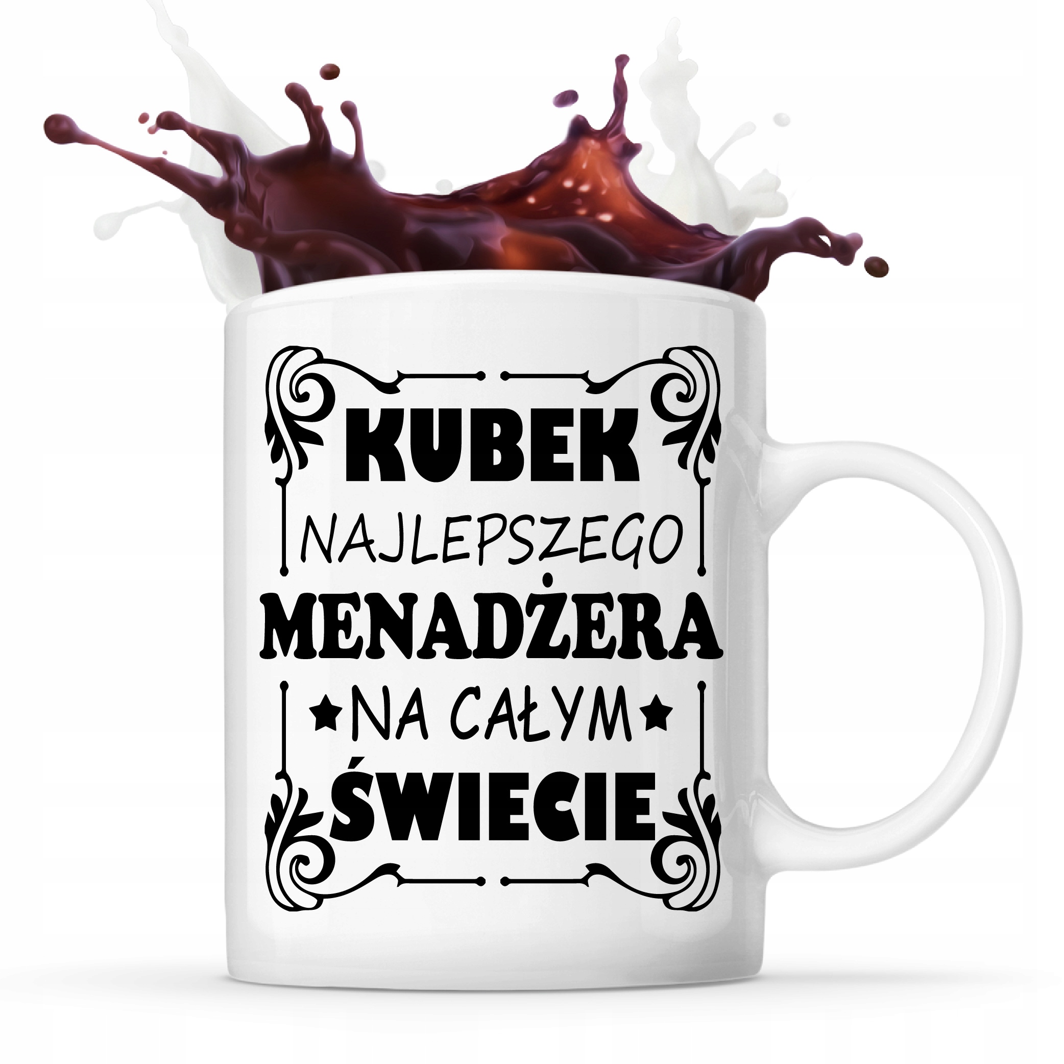 

Kubek najlepszego Menadżera na świecie Menadzer