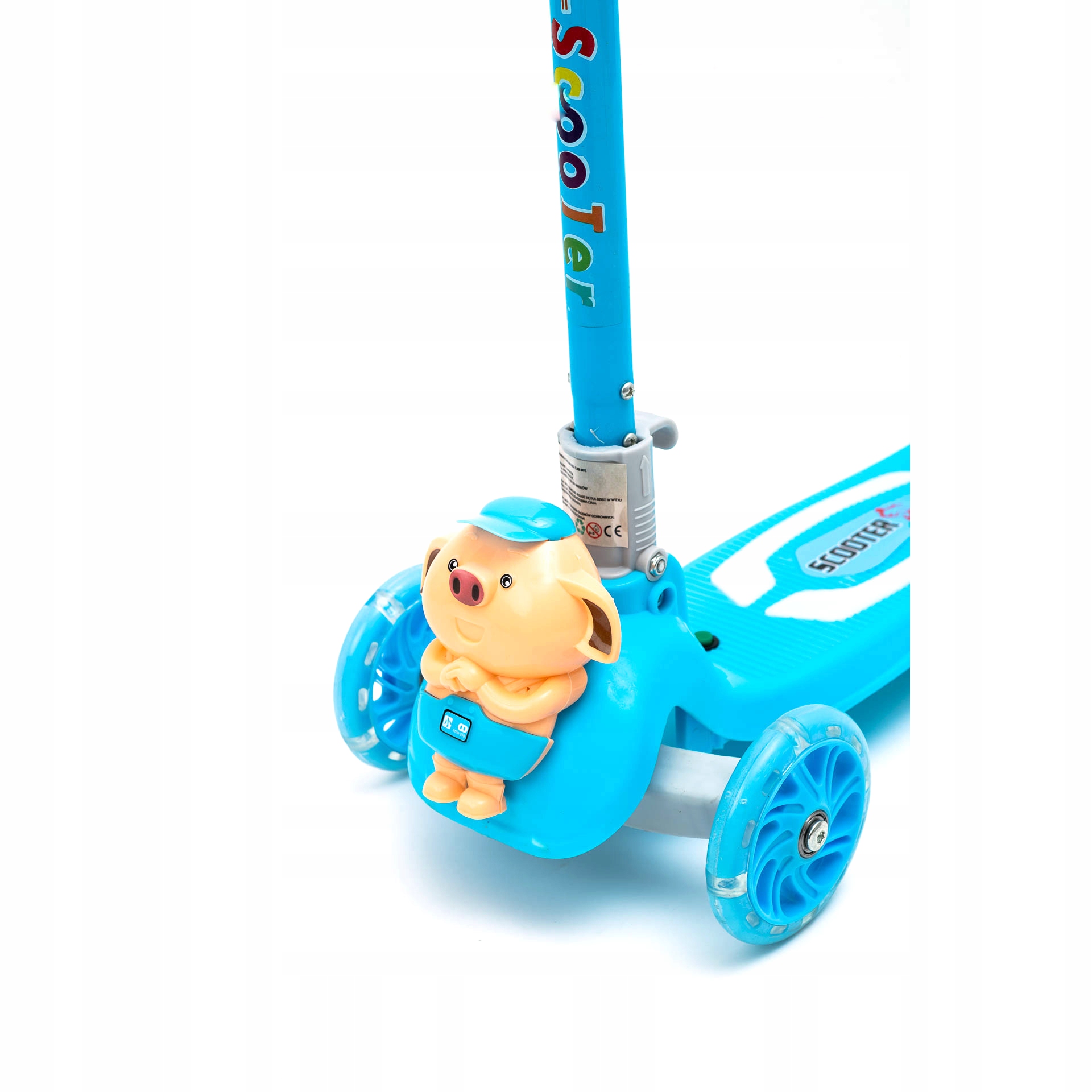 HULAJNOGA TRÓJKOŁOWA BALANSOWA LED MUZYKA SKŁADANA Kod producenta HULAJNOGA DLA DZIECI LED MUZYKA