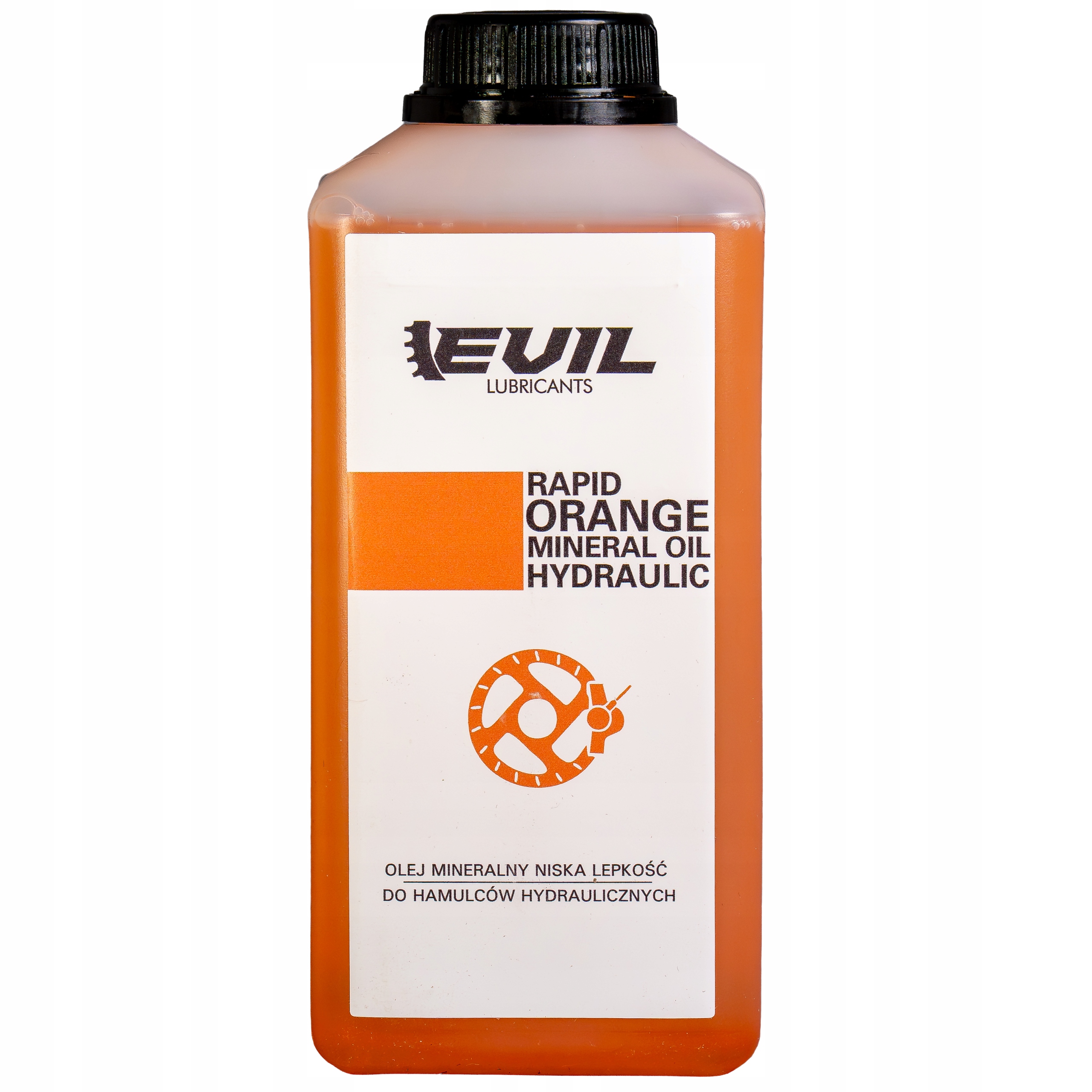 Evil Rapid Orange Mineral Oil Płyn Hamulcowy Shimano Low Viscosity 1l