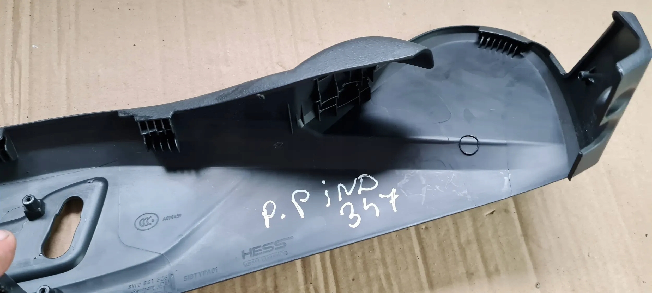 A5 8W cover seat cap right right front 8W0881326B A4 B9 8W