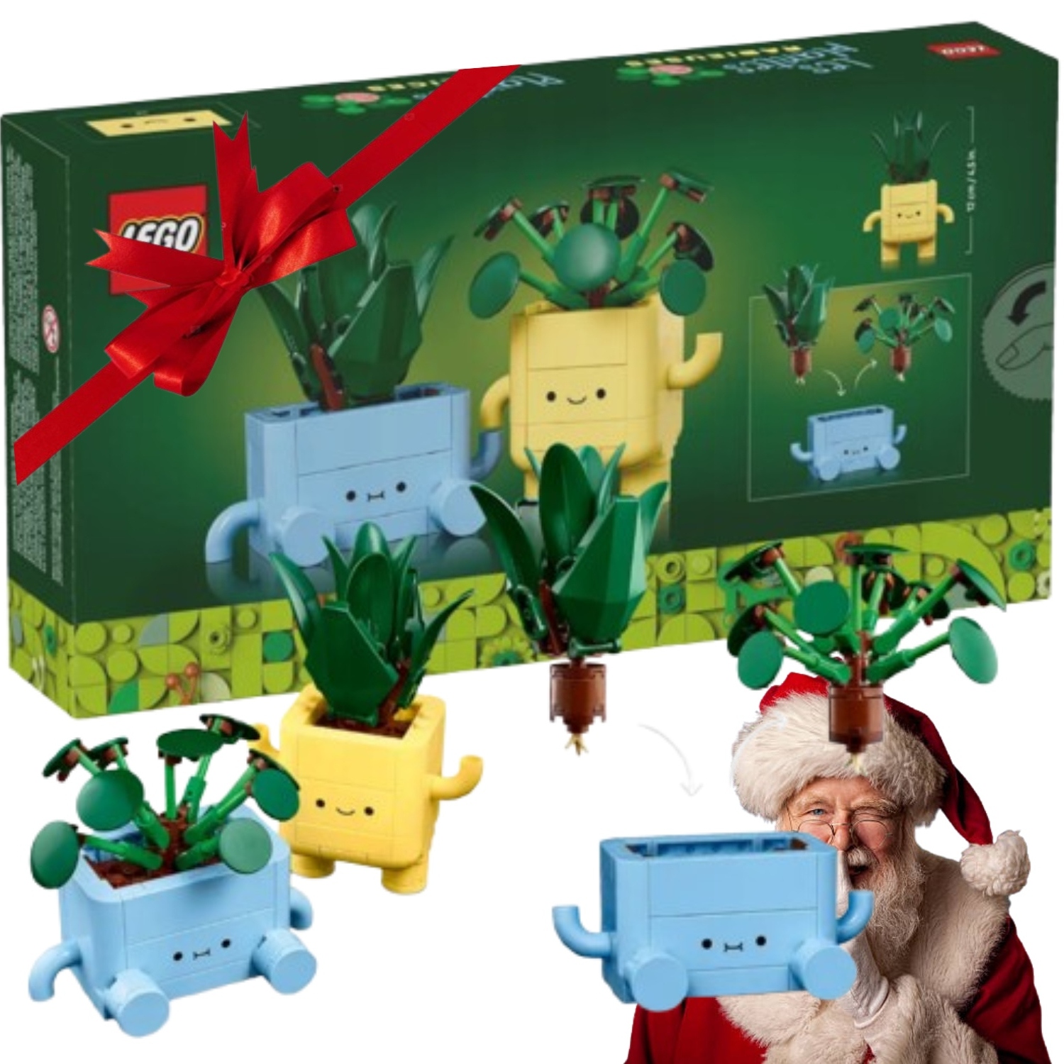 Lego Botanicals 10349 Wesołe Roślinki Kwiaty W Doniczce Rośliny 217el.