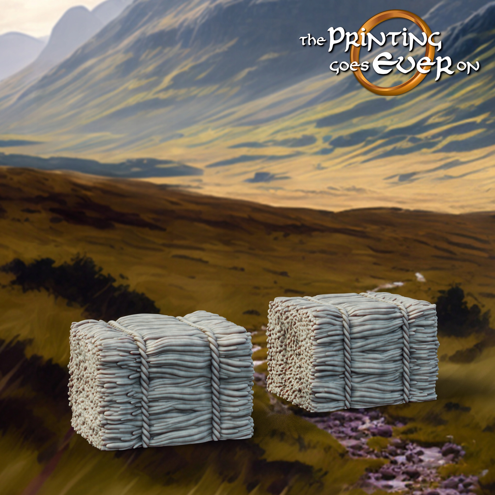 Hay Bundle The Printing Goes Ever On