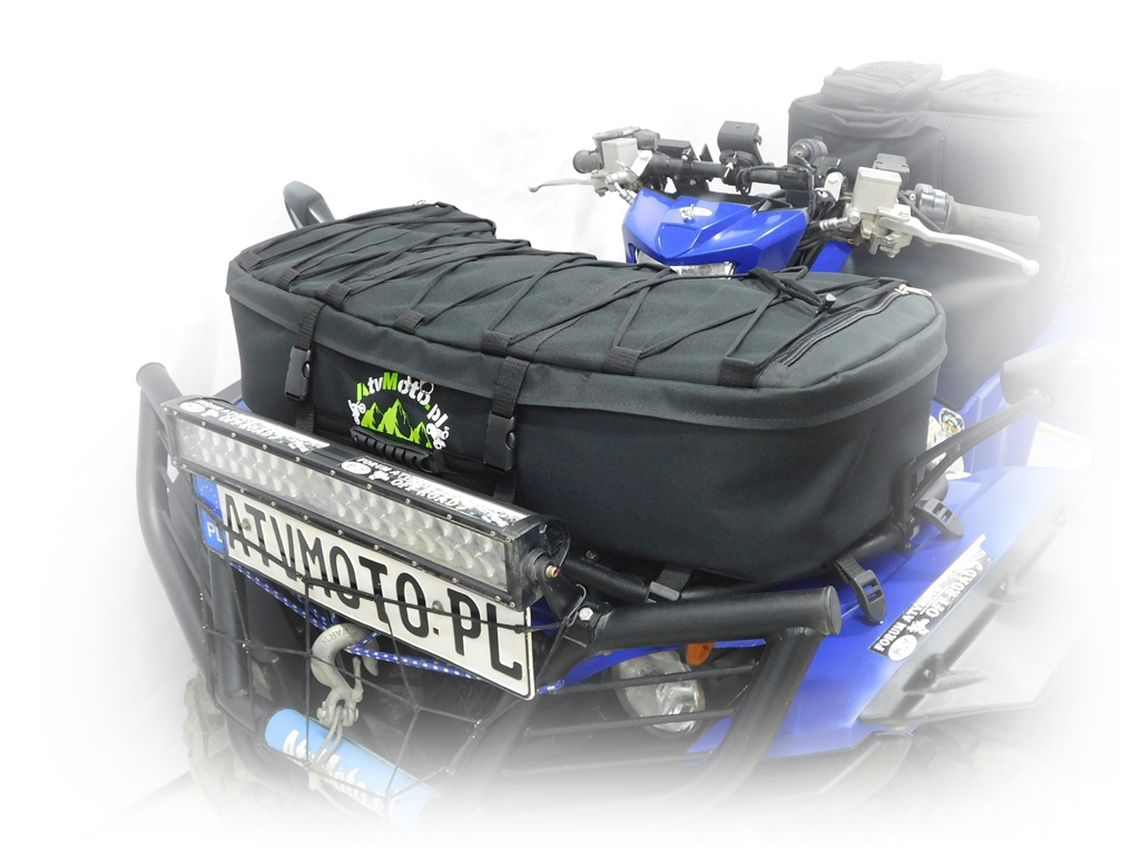 Torba kufer na quada ATV na przod czarna Weight with packaging 2 kg