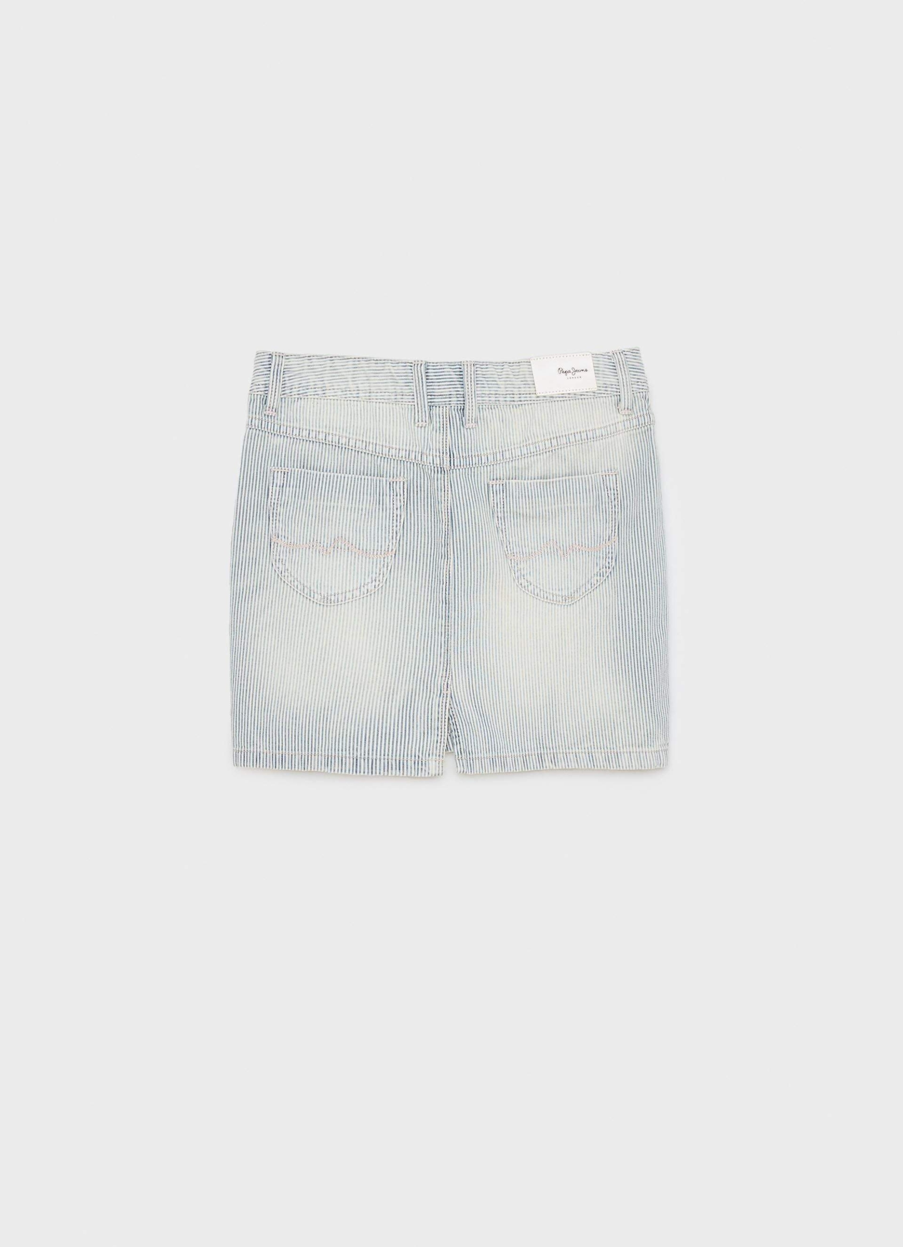 PEPE JEANS JEANSOWA SPÓDNICA PASKI (10L) Marka Pepe Jeans