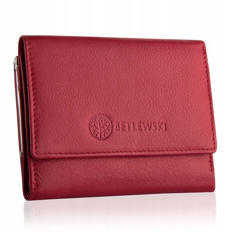Malá Dámská Kožená Peněženka Z Betlewski Kůže