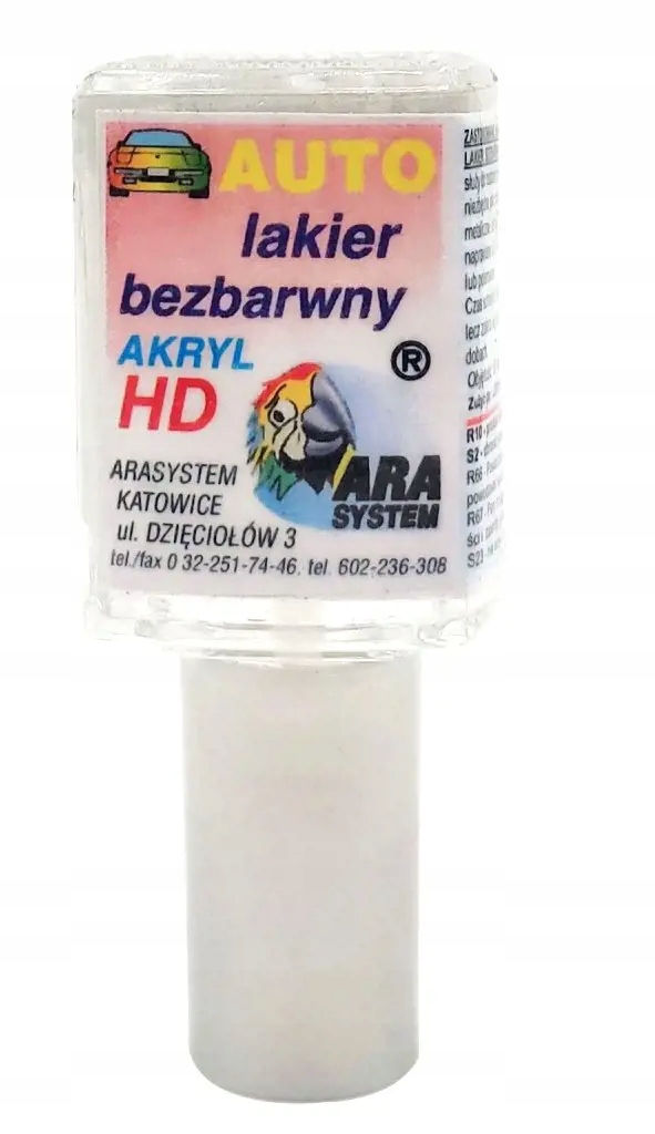 ARA System Lakier Bezbarwny Zaprawka do Rys 10ml