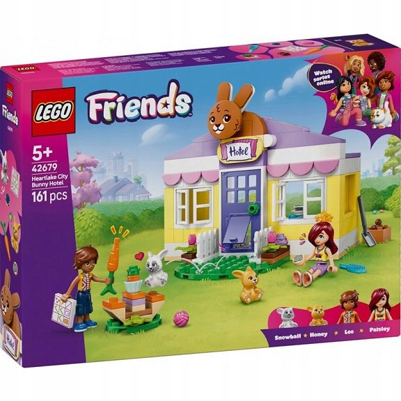 Lego Friends Hotel pro králíky ve městě Heartlake 42679