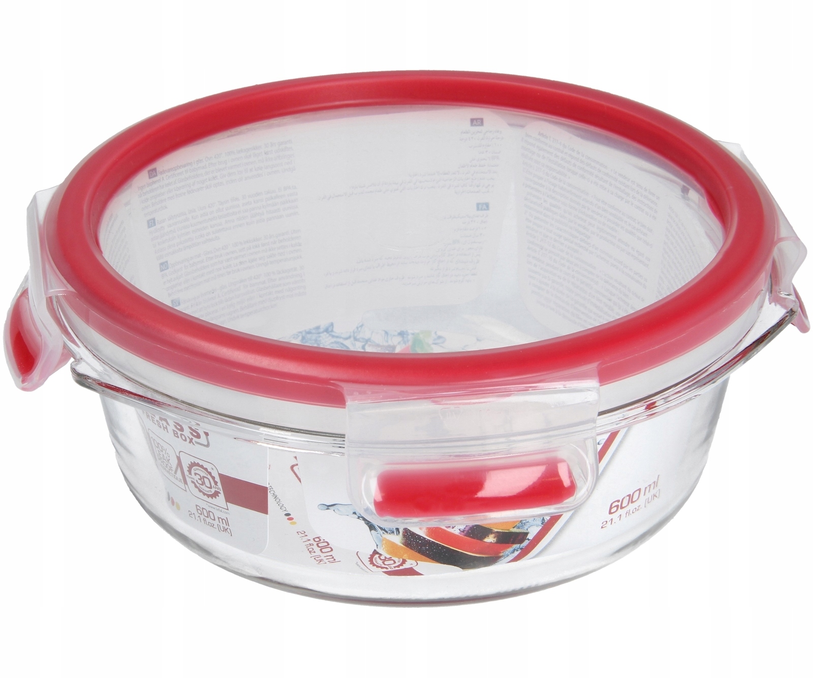 

Pojemnik Na Żywność Szklany 600ml Tefal Masterseal