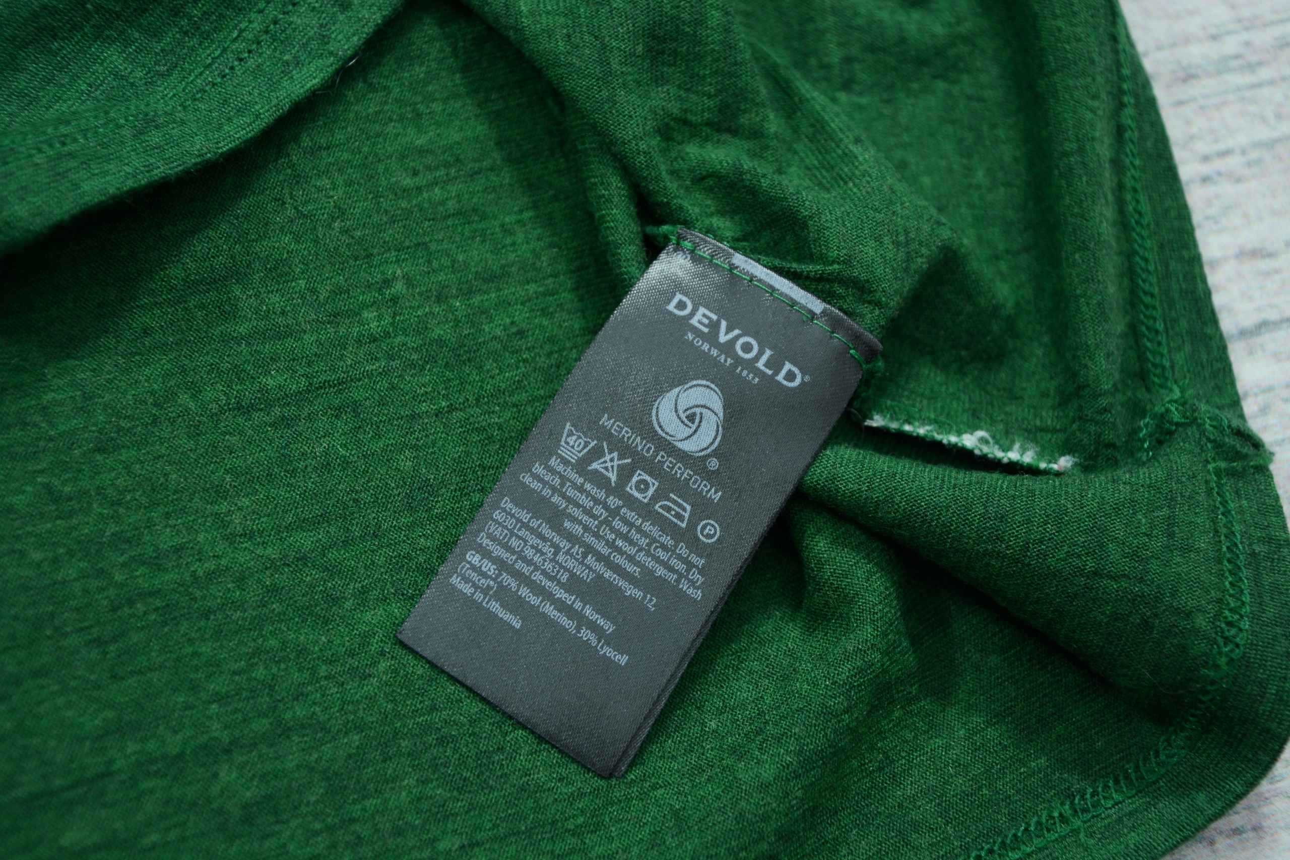 DEVOLD VALLDAL Koszulka T-shirt Merino Wool Damska __ XL Płeć kobieta