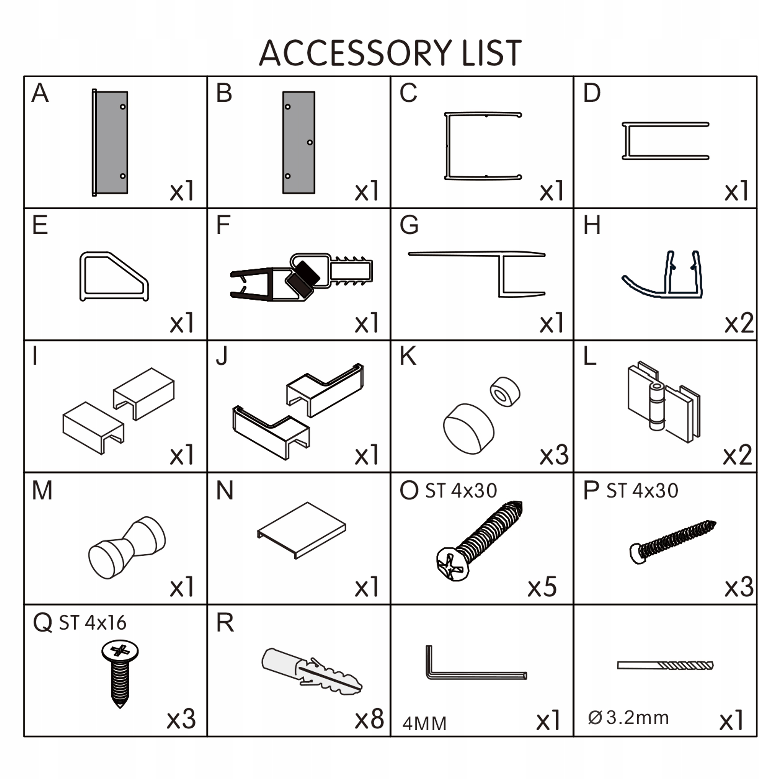 DRZWI PRYSZNICOWE WNĘKOWE SKŁADANE 80CM CZARNA KABINA WALK-IN SZYBA ŚCIANKA Kod producenta DRZWI DO WNĘKI CZARNE SEV-SW-E06T80B SEVANTE