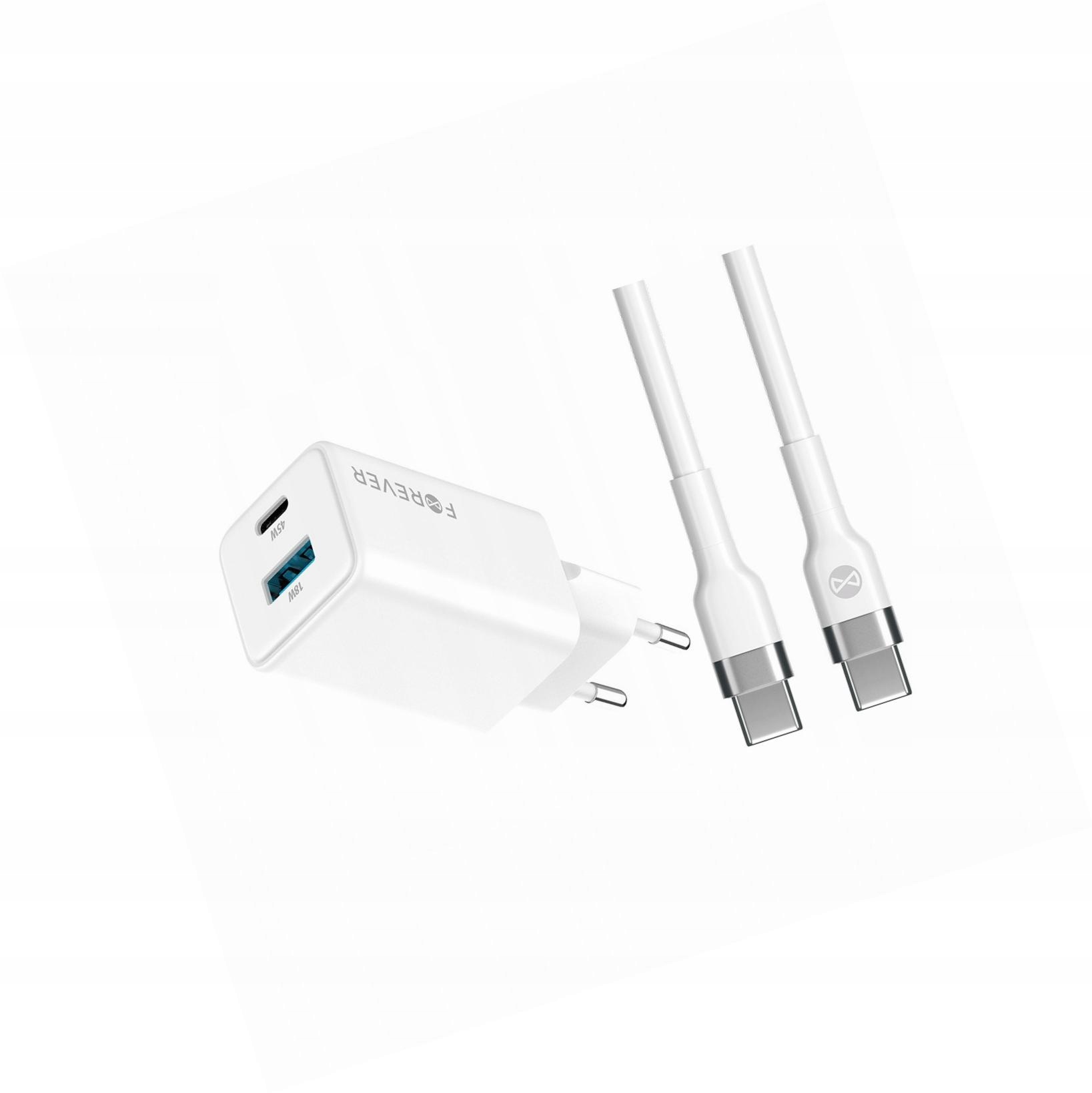 Szybka ładowarka GaN 45W Usb-c z kablem do Samsung Galaxy A42 5G