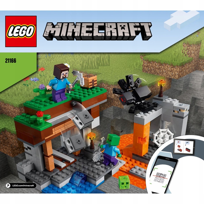 

Lego Instrukcja The 'Abandoned' Mine 21166