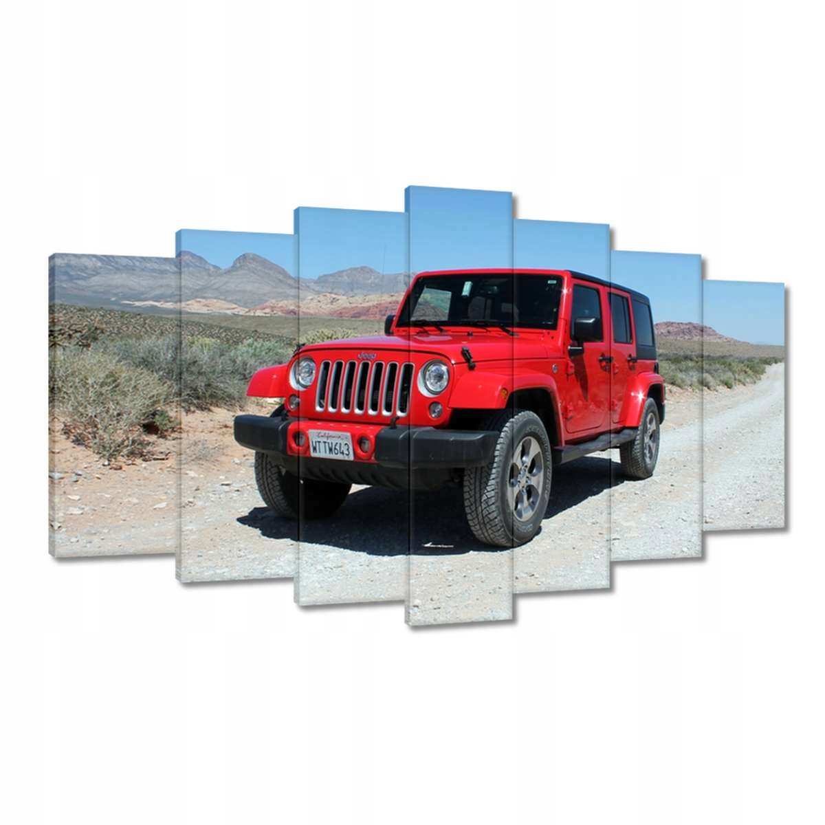 Obrazy 140x80 Jeep Terénní auto