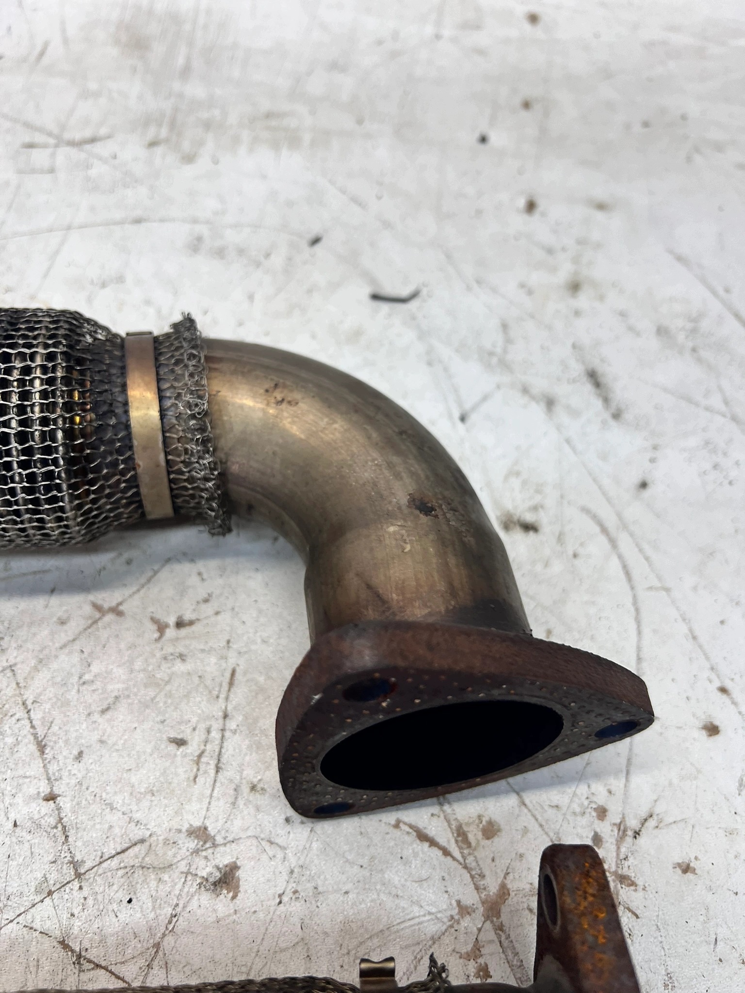 tubo COLLETTORE SCARICO sinistra AUDI 3.0 TDI 059131789S 059131790S