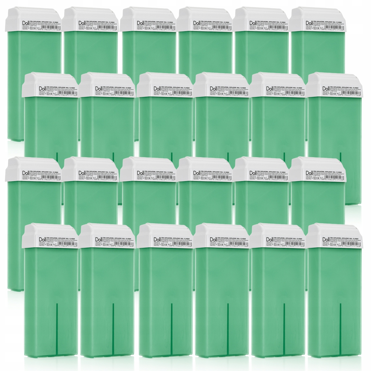 Doll Xanitalia Depilacja wosk do depilacji ciała w rolce 20+4 Te Verde