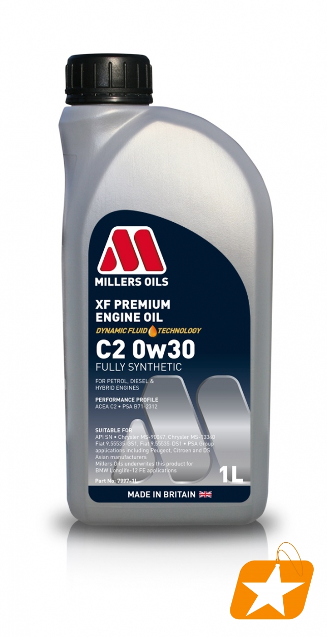 Millers Xf Premium C2 0W30 1L