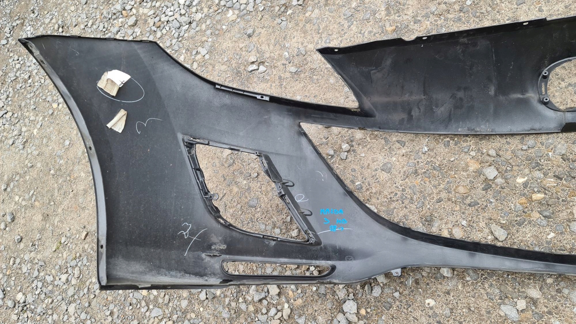 FRONTSTOSSSTANGE MAZDA 3 HB 2008R->