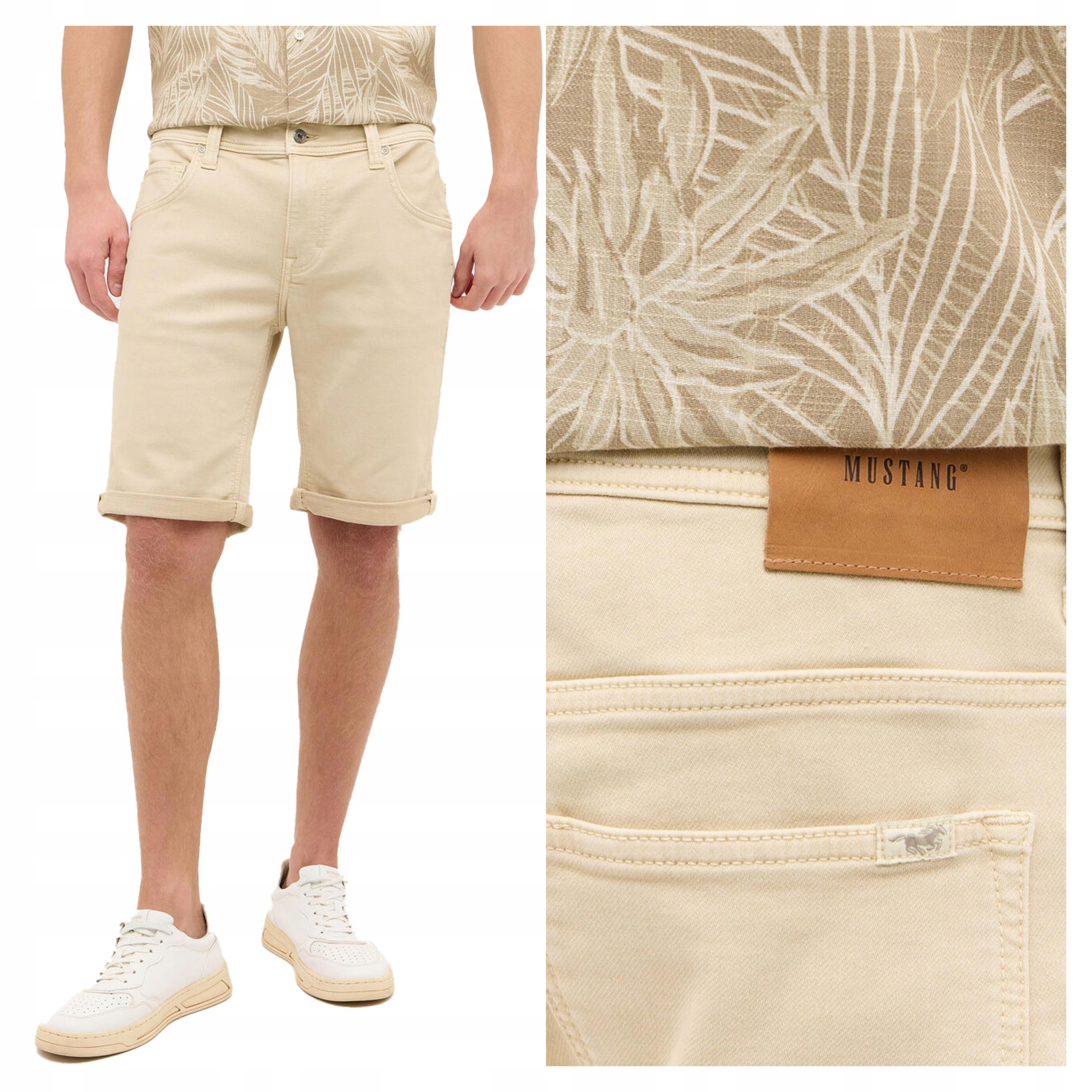 Pánské látkové šortky Mustang Chicago Shorts Z 38