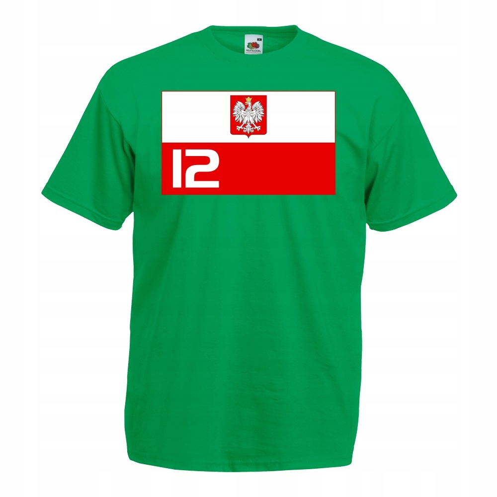 

Koszulka kibica Polska reprezentacja XL zielona