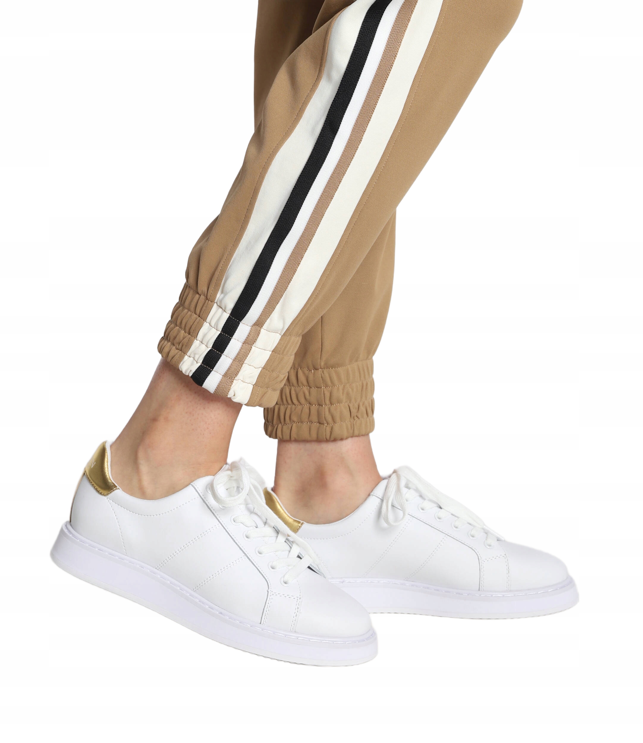 Lauren Ralph Lauren Bílé Kožené Sportovní Boty 38,5 3EA