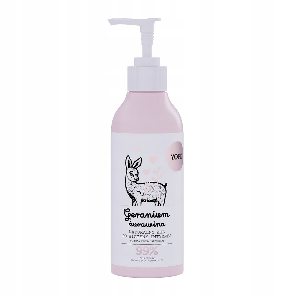 

Yope żel do higieny intymnej Geranium Żurawina 300