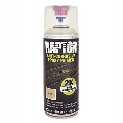 Raptor 2K Podkład antykorozyjny epoksydowy w aerozolu 400 ml Upol Rep/al
