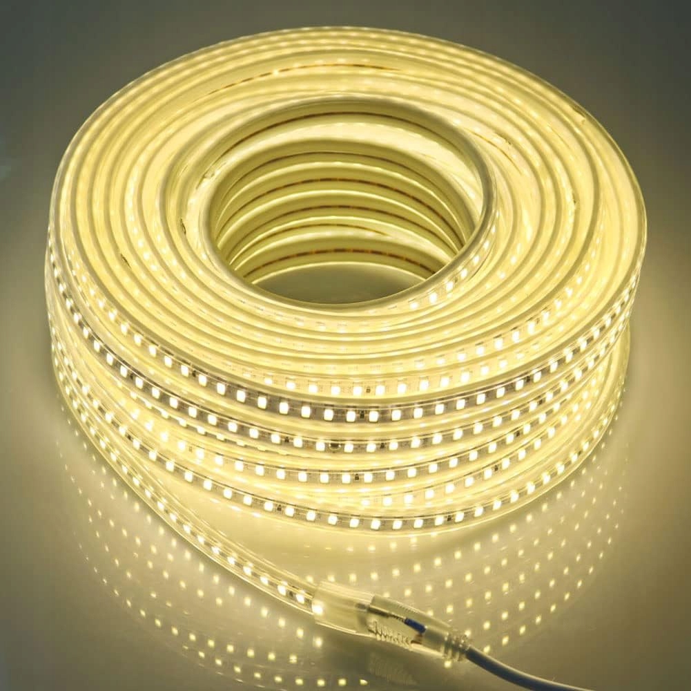 Led pásik 20 m 220-230V 4000 K biely 120 diód/m vodotesný IP67 Pcning