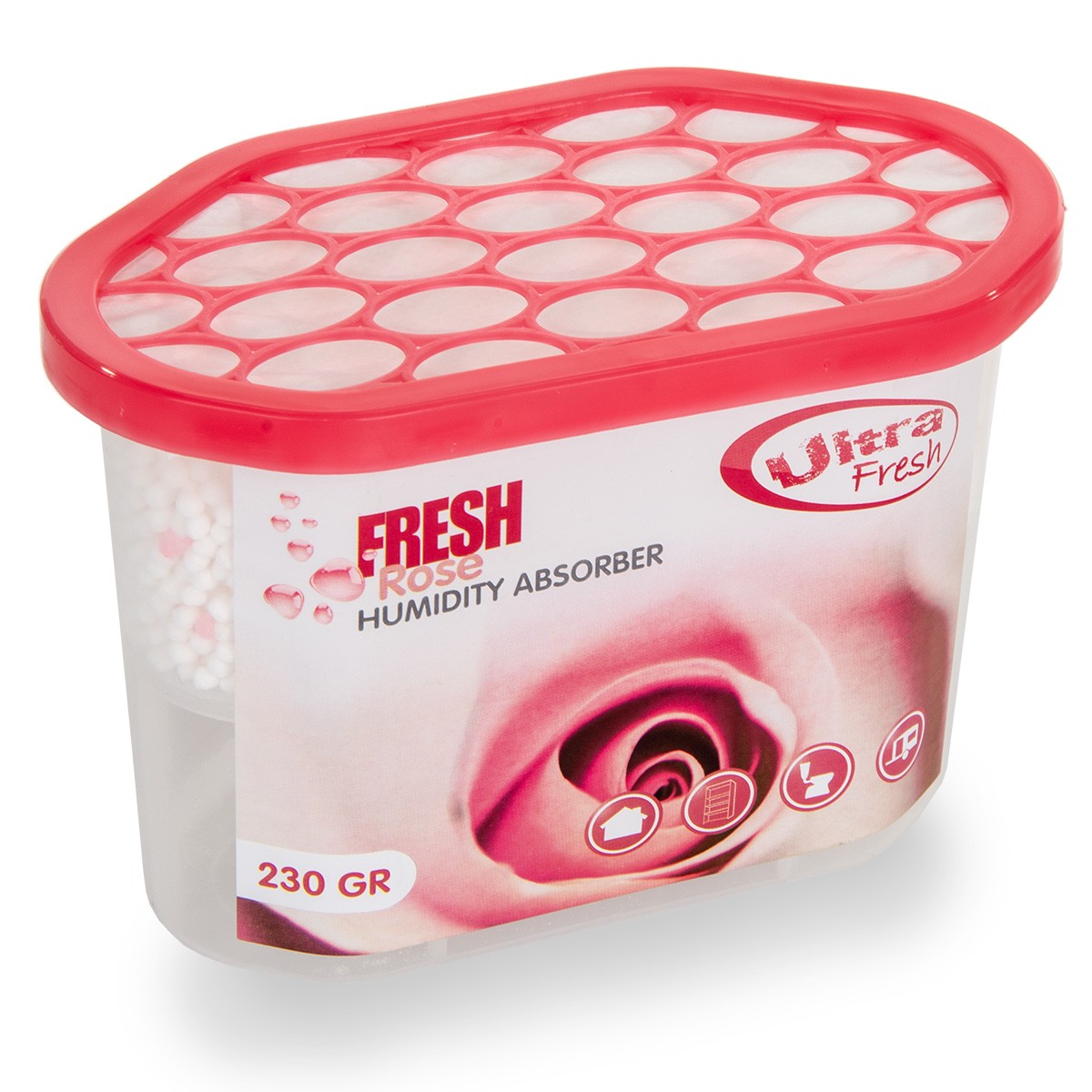 

Pochłaniacz Wilgoci 230g Osuszacz Powietrza Róża