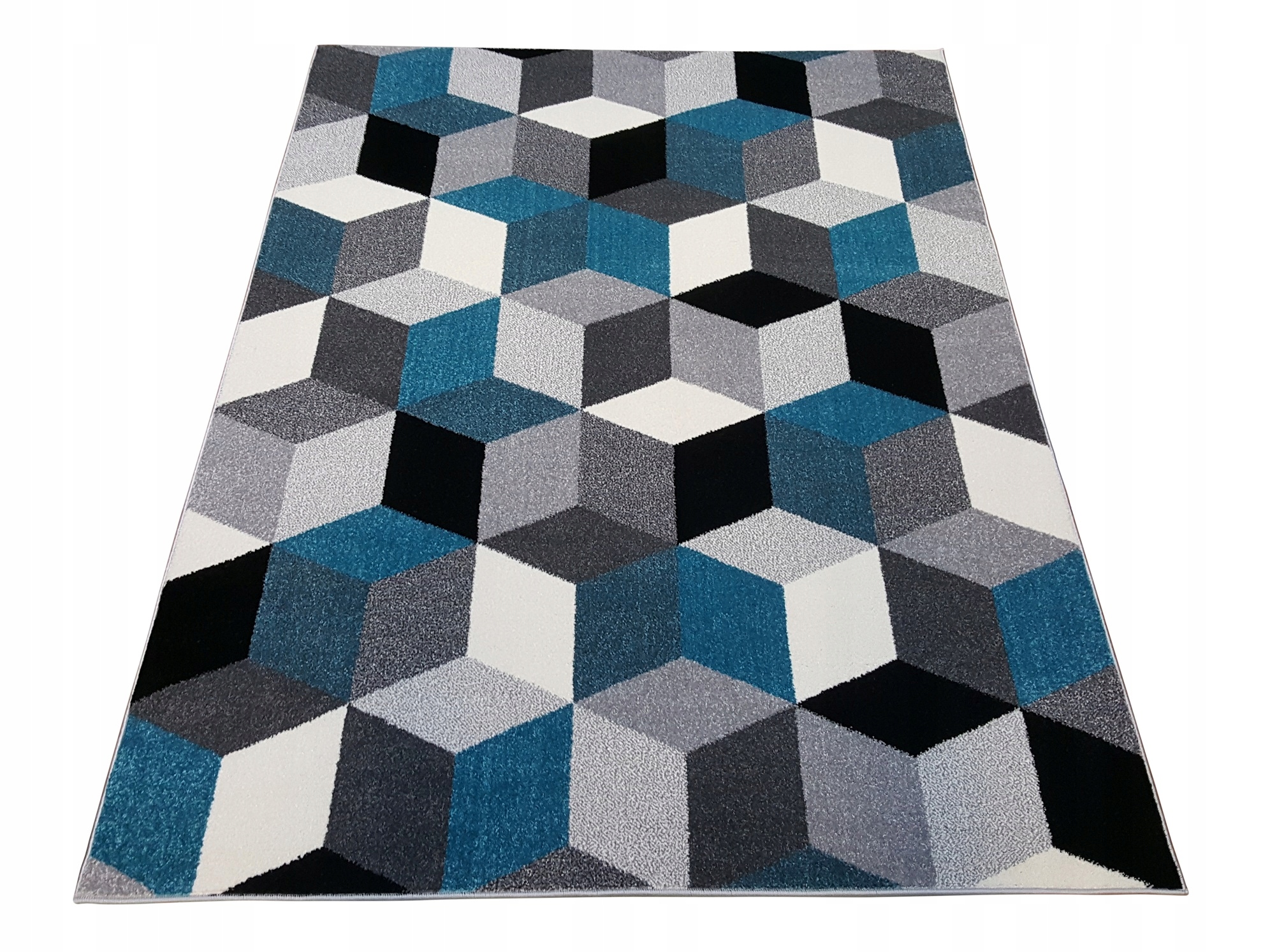 Stylowy Tkany Dywan Sumatra Fryz 140x190 @MIX
