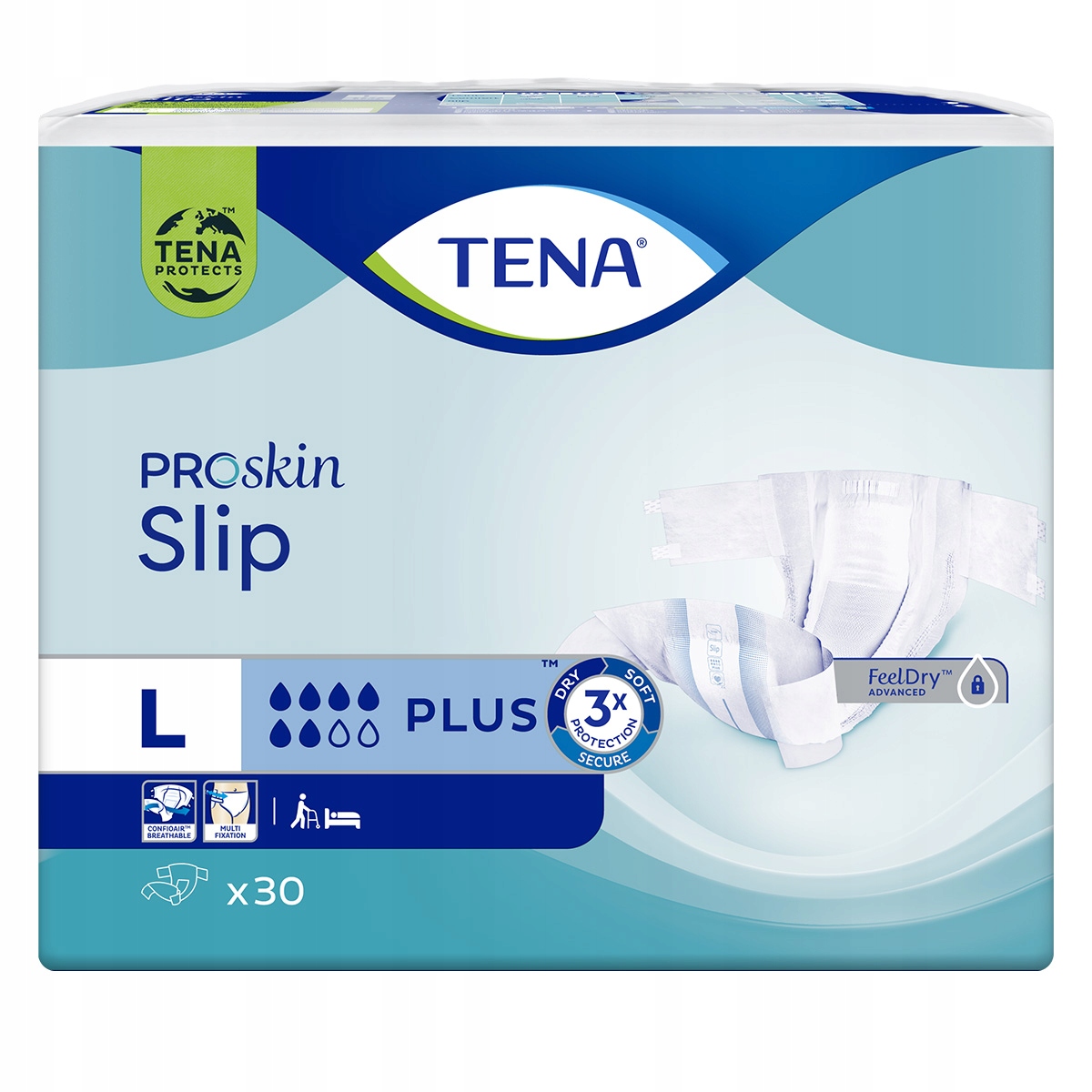 

Pieluchomajtki dla dorosłych Tena Slip Plus L 30