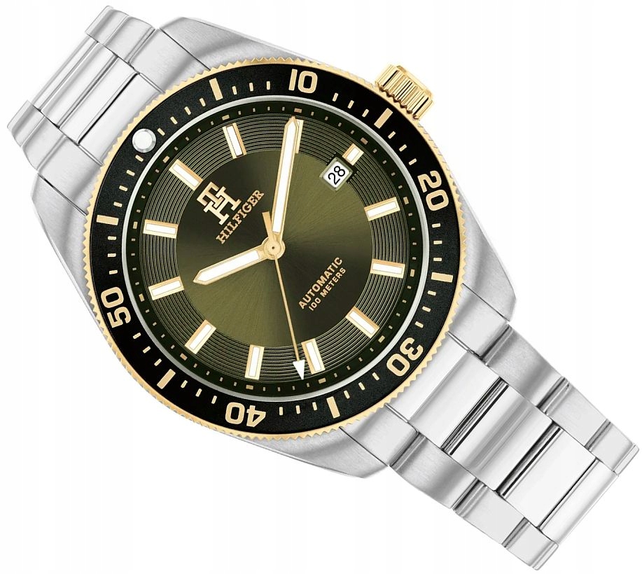 Automatické Pánské Hodinky Tommy Hilfiger 1792155 Módní Diver S Datem Box
