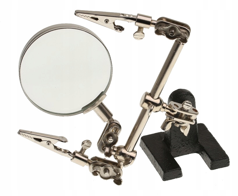 UCHWYT ZACISK MONTAŻOWY Z LUPĄ TRZECIA RĘKA Marka Condor