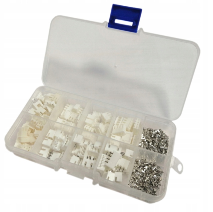 

Zestaw złącz Xh raster 2.54mm wtyk+gniazdo 2-4PIN