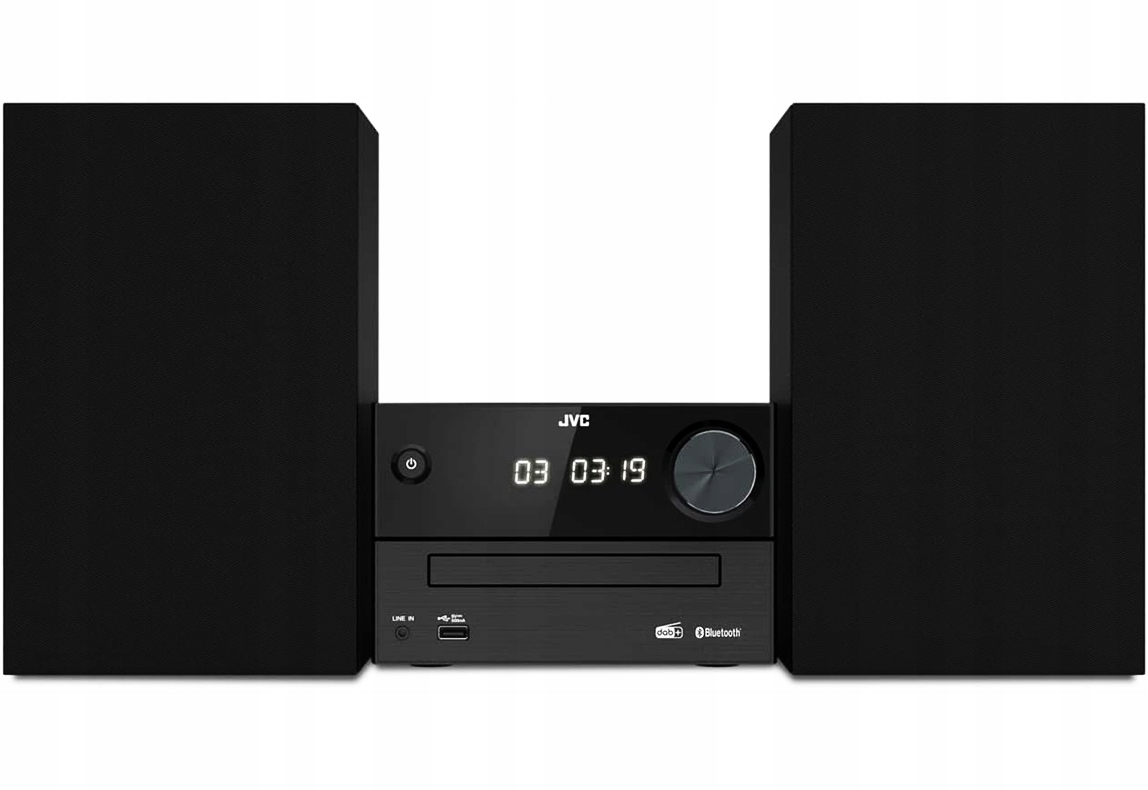 Wieża Jvc UX-C25DAB Odtwarzacz CD Usb Bluetooth Radio Fm Dab+ Pilot Hi-Fi