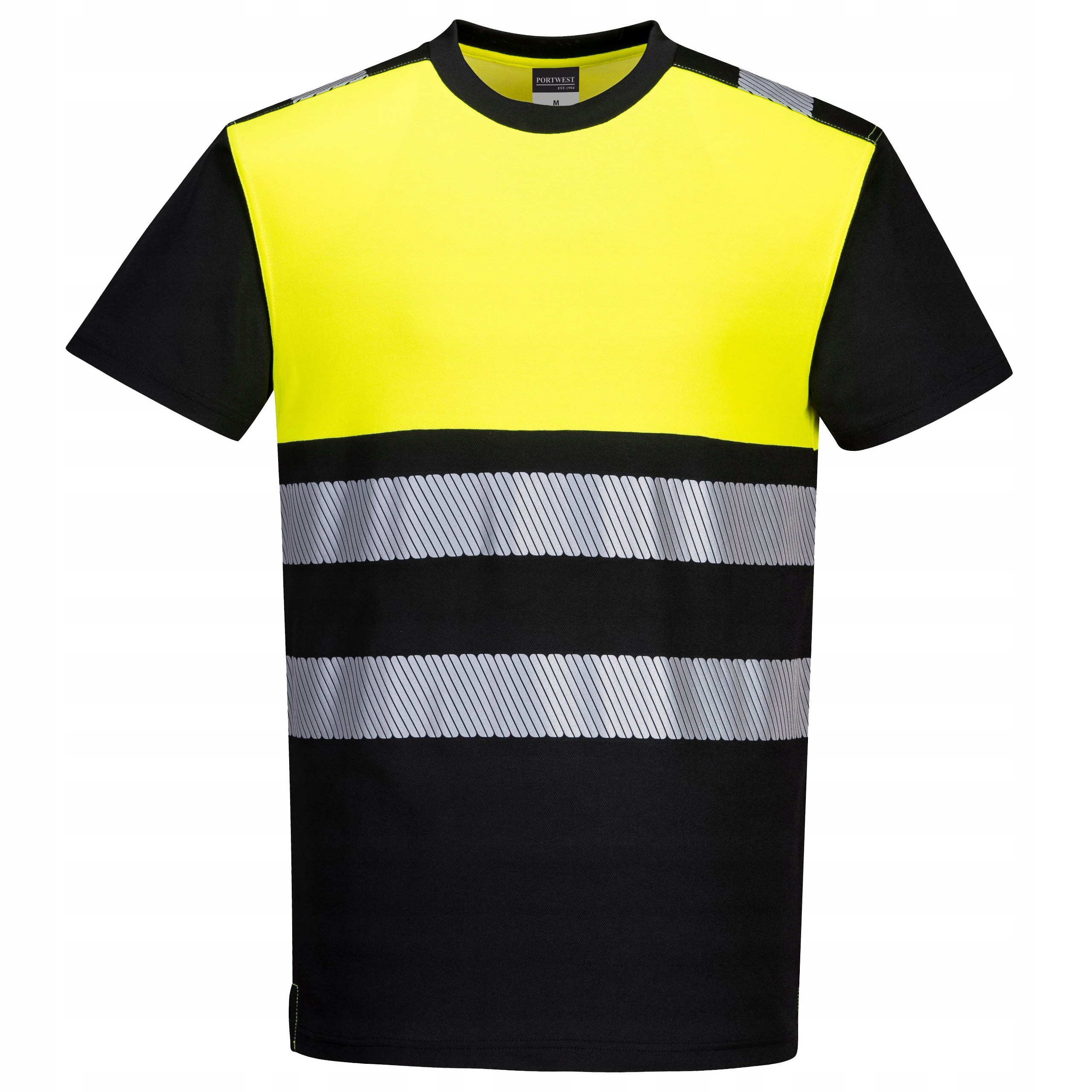 KOSZULKA OSTRZEGAWCZA PORTWEST PW311 ODBLASK 2XL