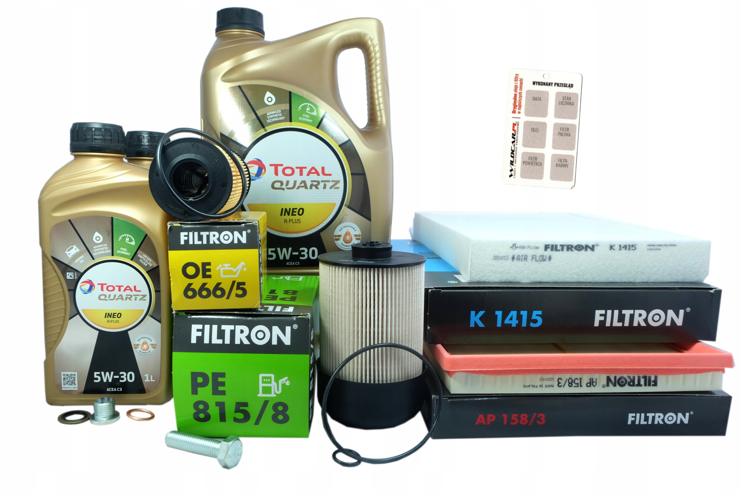 4 x filter olej Mercedes Marco Polo Vito W447 2.2
