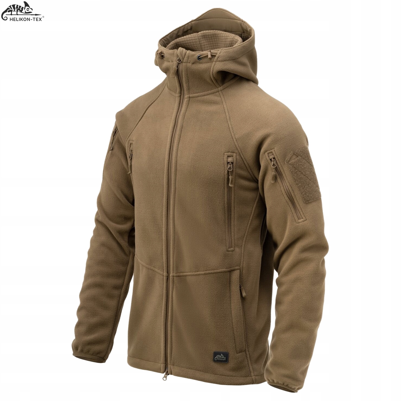 Bluza Męska Polarowa Helikon Patriot MK2 Hybrid z kapturem Coyote 3XL Kod producenta BL-PJ2-FH-11-B08