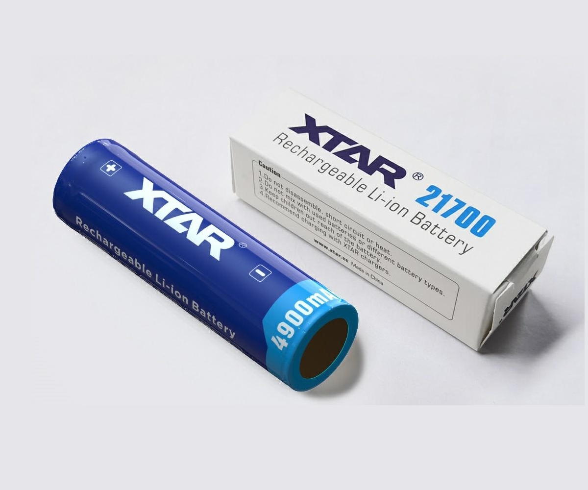 XTAR 21700-500PCM 5000mAh Li-ION Protected 3,7V Kod producenta 21700