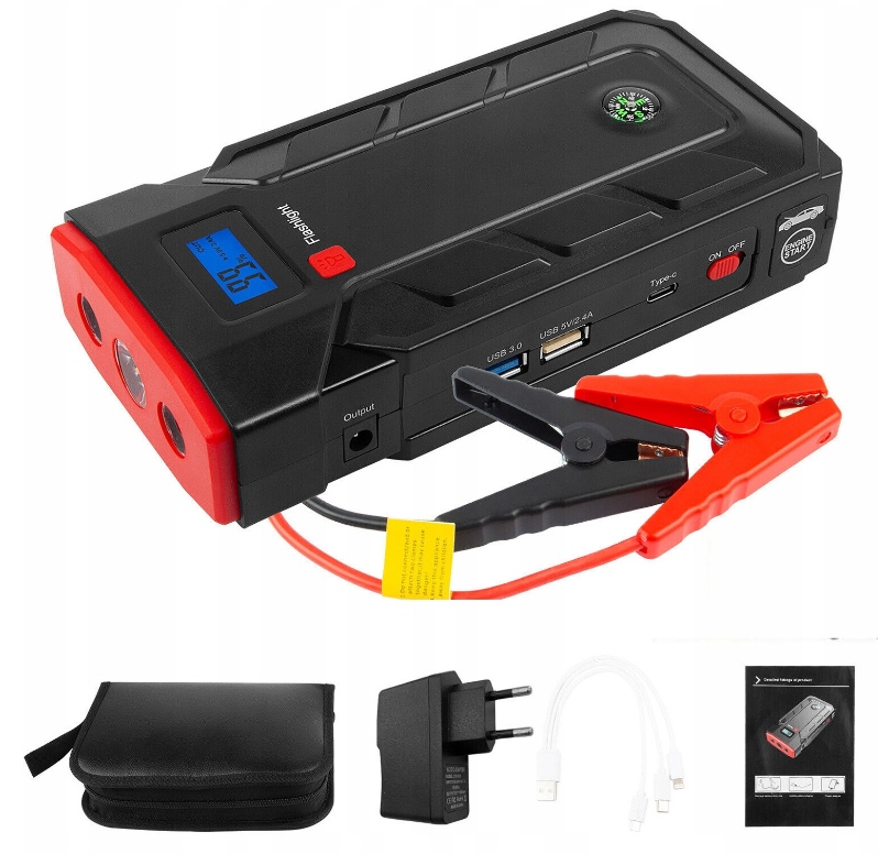 

Rozrusznik Samochodowy Jump-starter Power Bank New