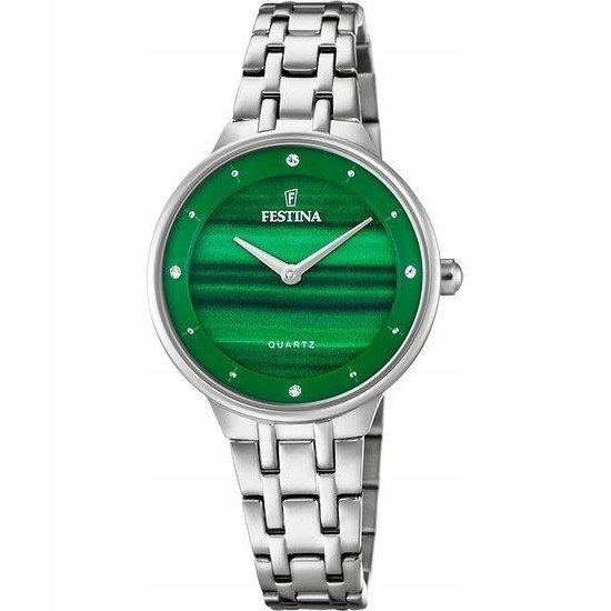 Dámské hodinky Festina F20600-B Zirkony stříbrné
