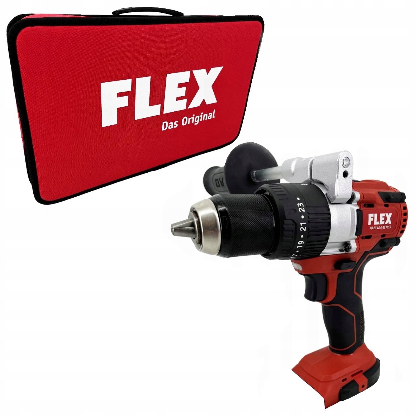 Wiertarka wkrętarka udarowa akumulatorowa 18V Flex PD2G18.0-EC FS55 Body