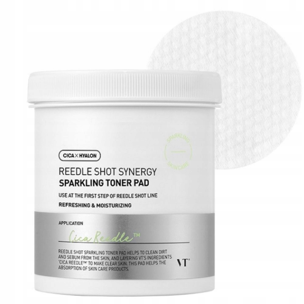 Vt Cosmetics Reedle Shot Tonizační vločky Exfoliační čištění 80 ks