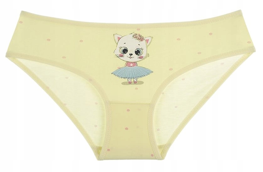 

Donella Żółte Figi Majtki Dziewczęce 4/5 110/116