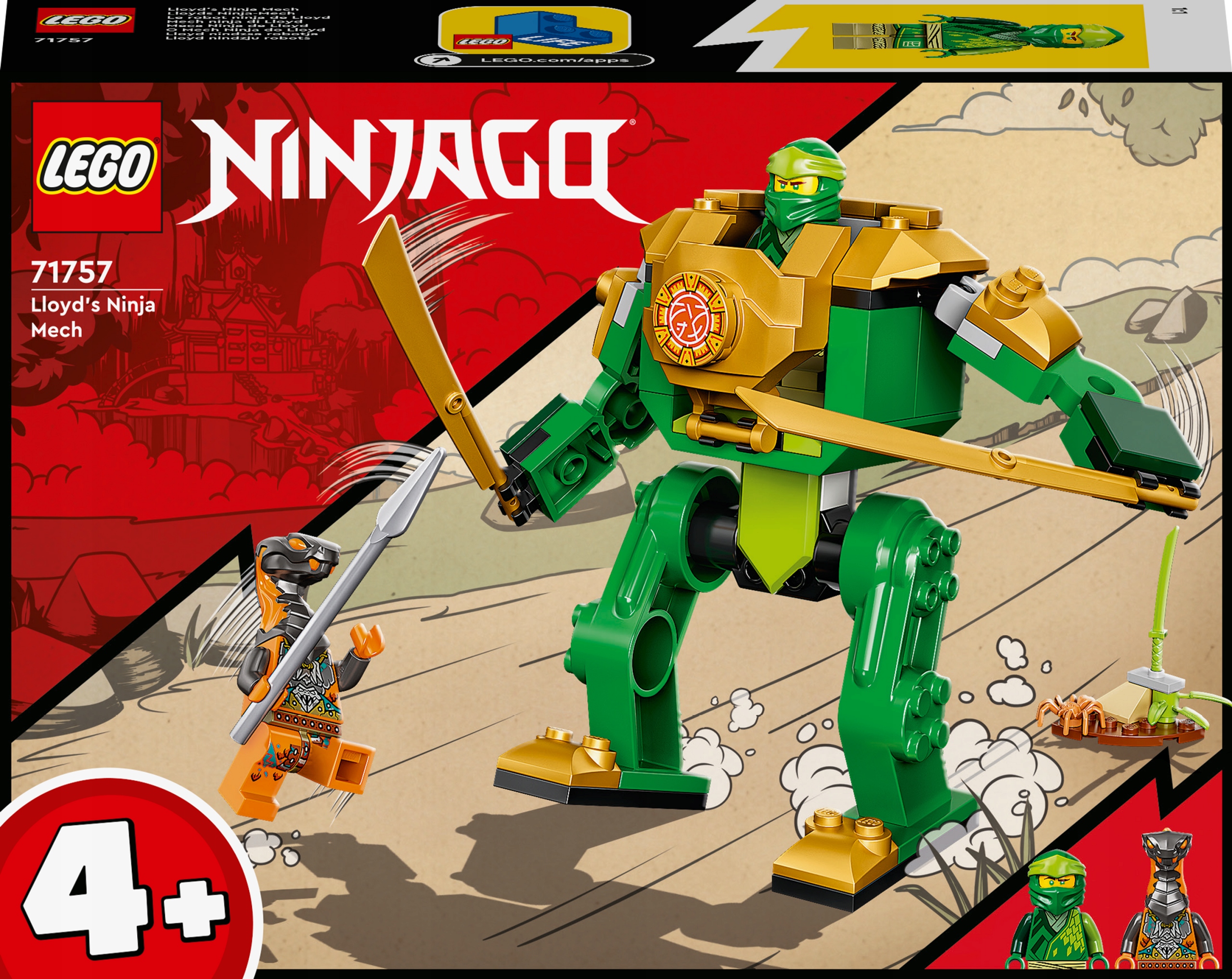 

Lego Ninjago 71757 Mech Ninja Lloyda