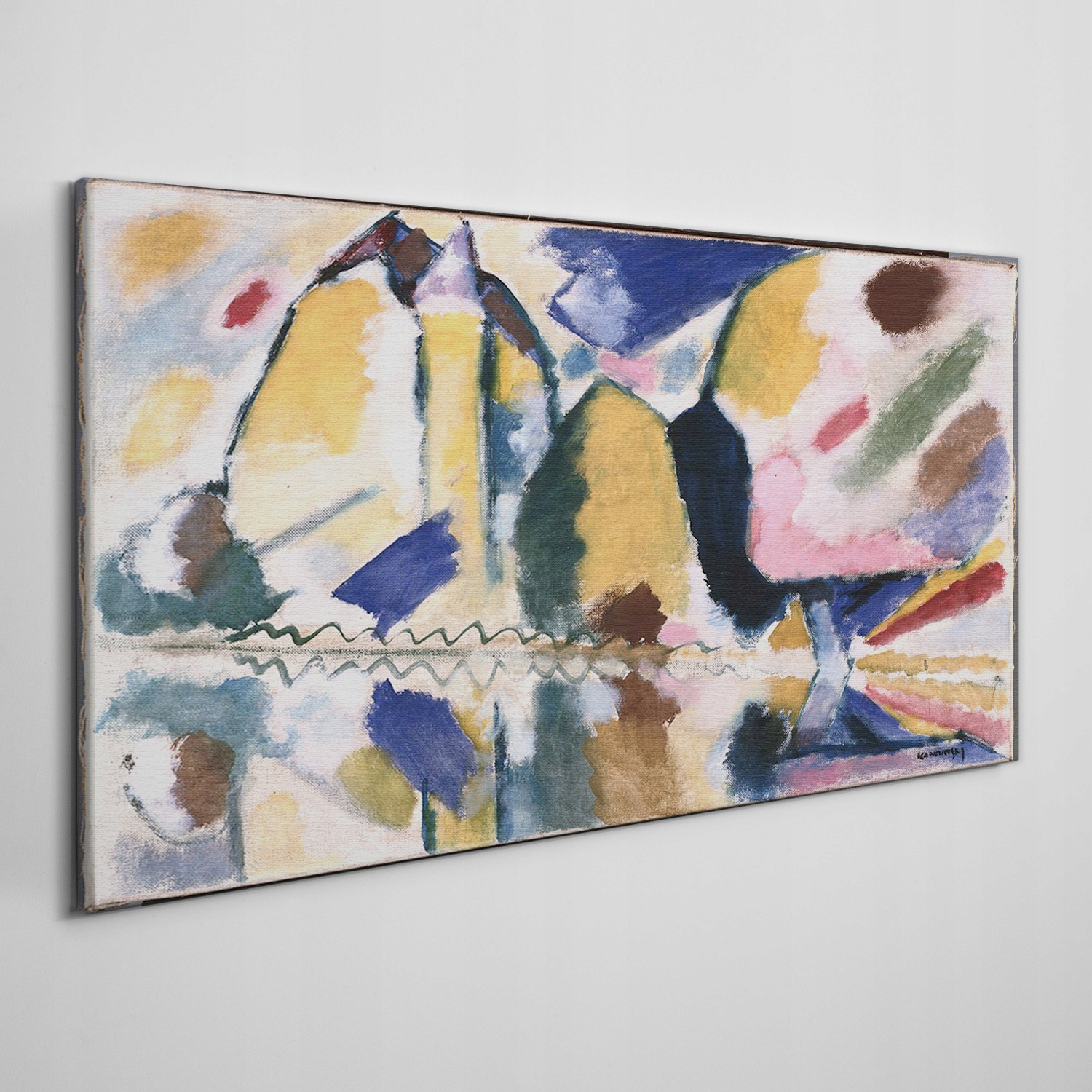 

Obraz na płótnie na ramie Kompozycja 120x60 cm