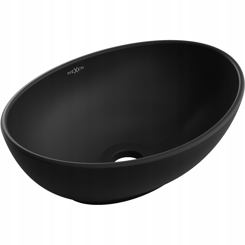 Mexen Elza umyvadlo na desku 40 x 33 Matná černá