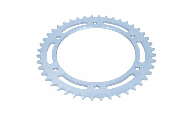 AFAM ZĘBATKA NAPĘDZANA TYŁ MOTO. STALOWA OCYNKOWANA SREBRNA