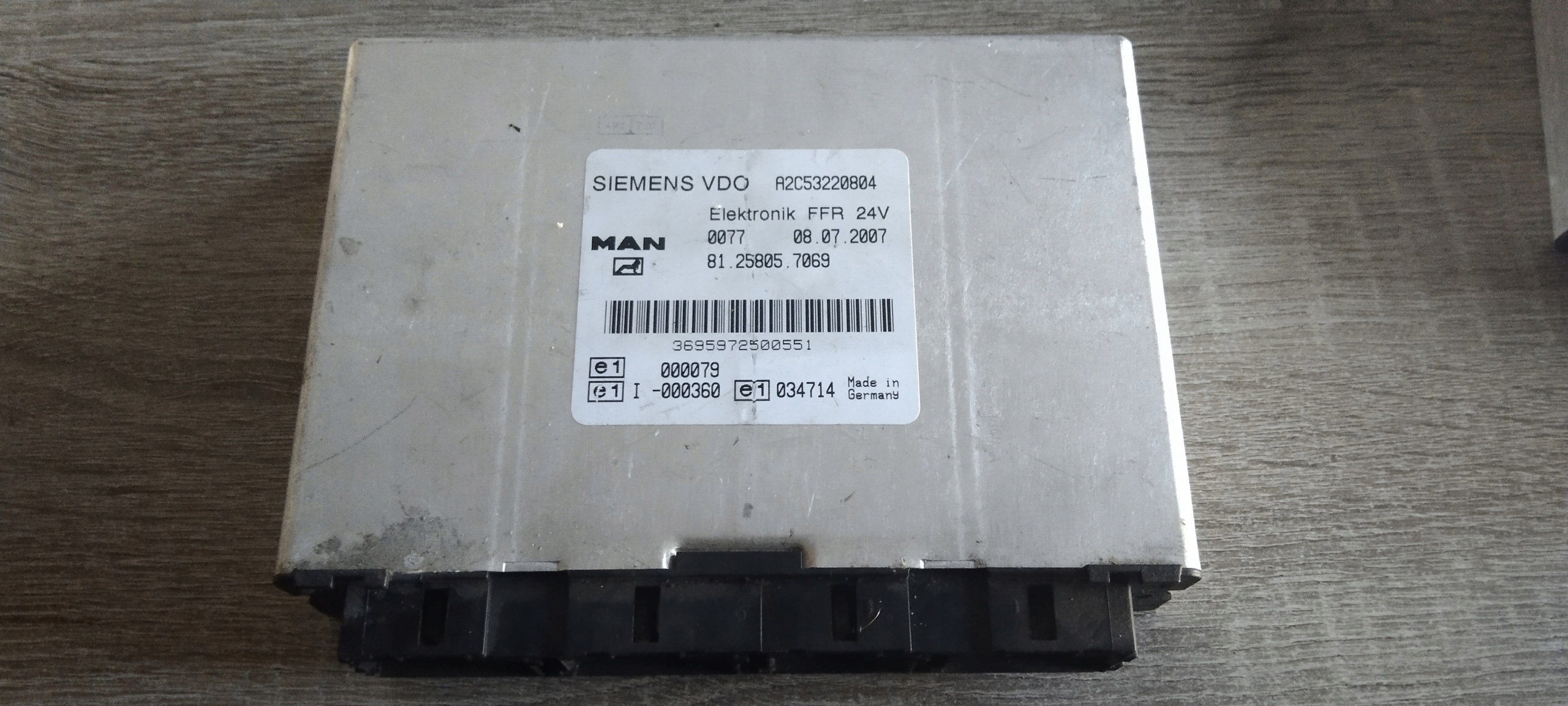 STEROWNIK FFR MAN TGL TGX TGS